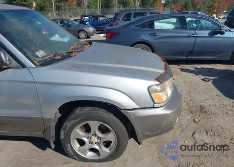 2003 Subaru Forester Xs from USA, damaged, VIN JF1SG656X3H757844